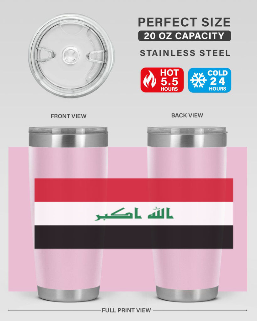 Iraq 118#- world flags- Tumbler
