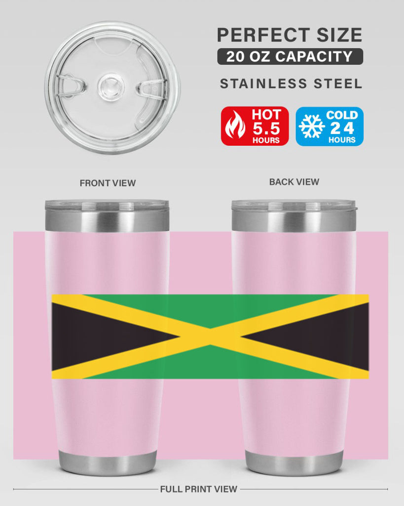 Jamaica 114#- world flags- Tumbler