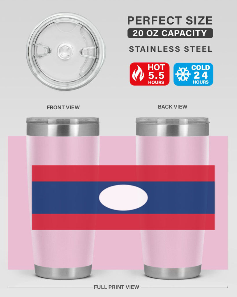 Laos 105#- world flags- Tumbler