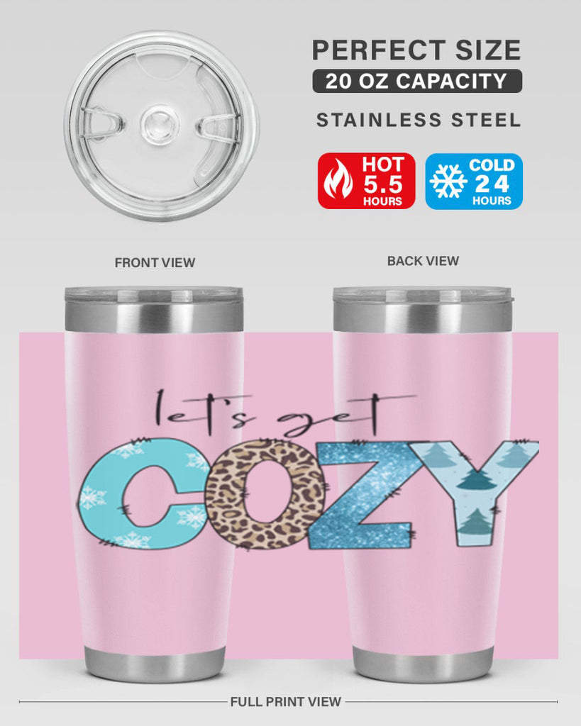 Let s cozy 295#- winter- Tumbler