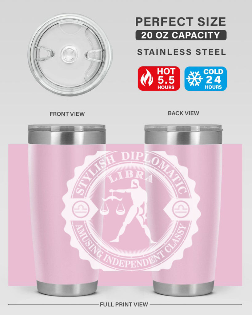 Libra 28#- zodiac- Tumbler