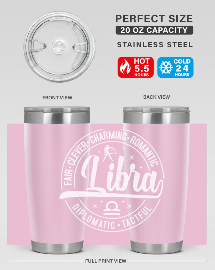 Libra 324#- zodiac- Tumbler