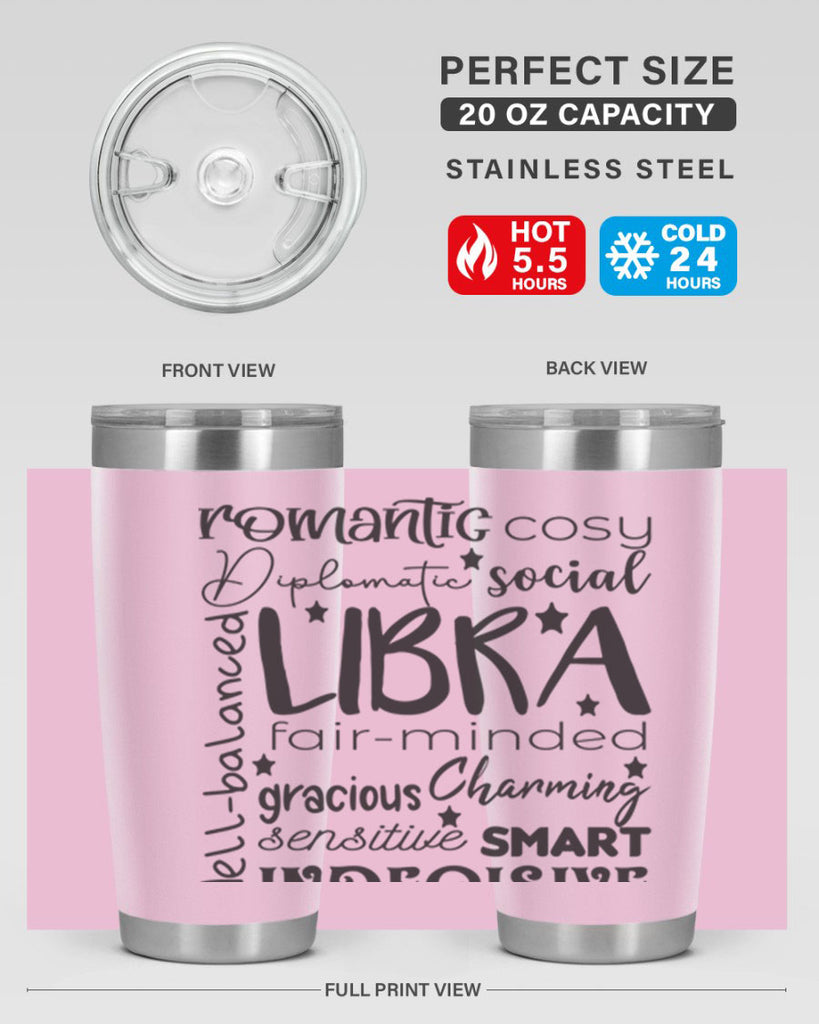 Libra 569#- zodiac- Tumbler