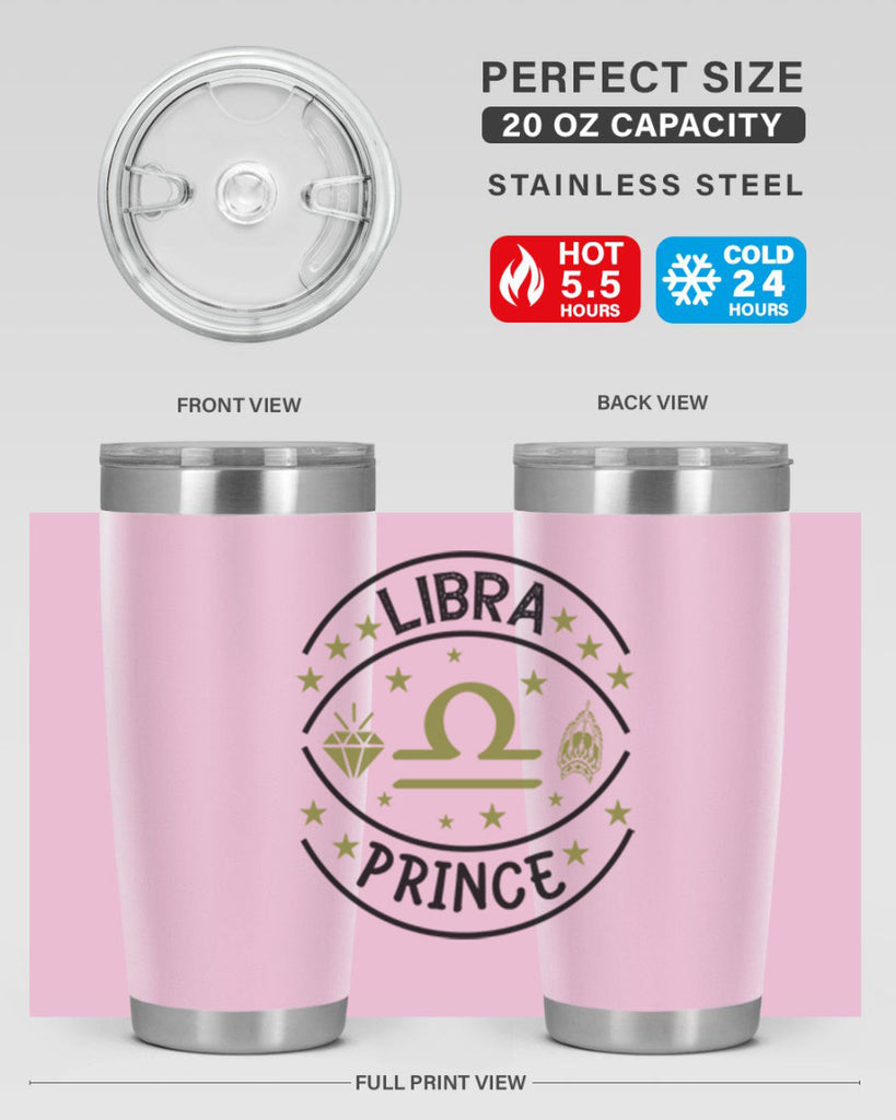 Libra prince 325#- zodiac- Tumbler