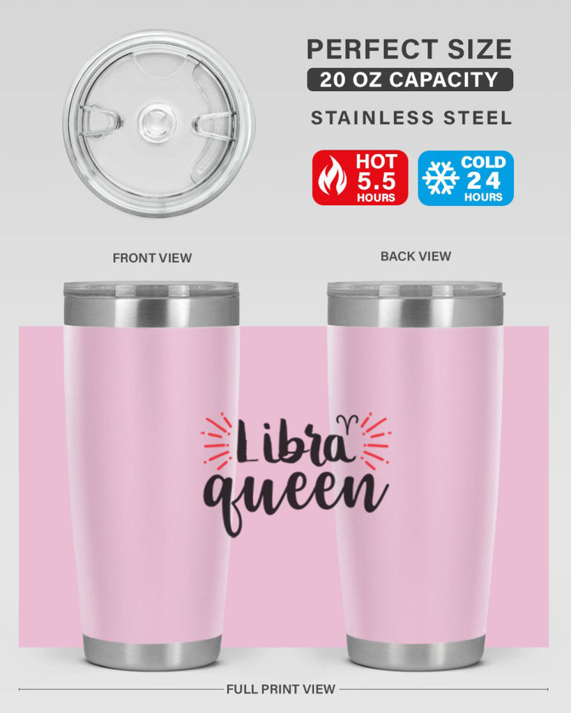 Libra queen 319#- zodiac- Tumbler