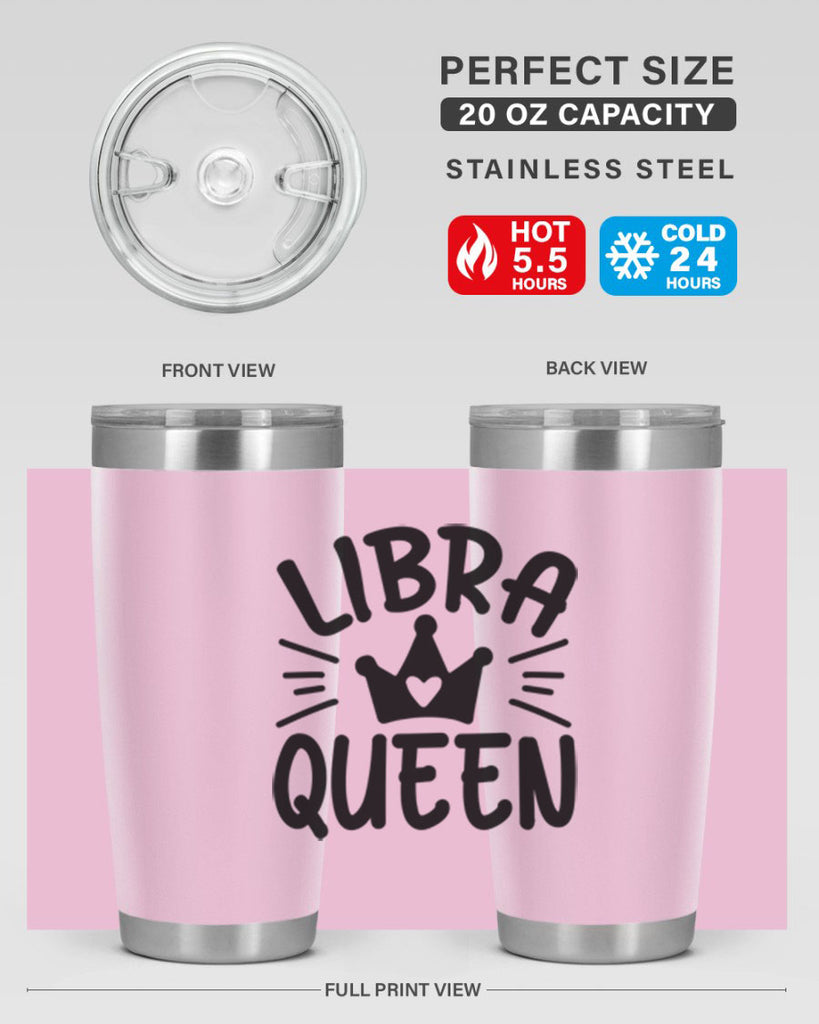 Libra queen 327#- zodiac- Tumbler