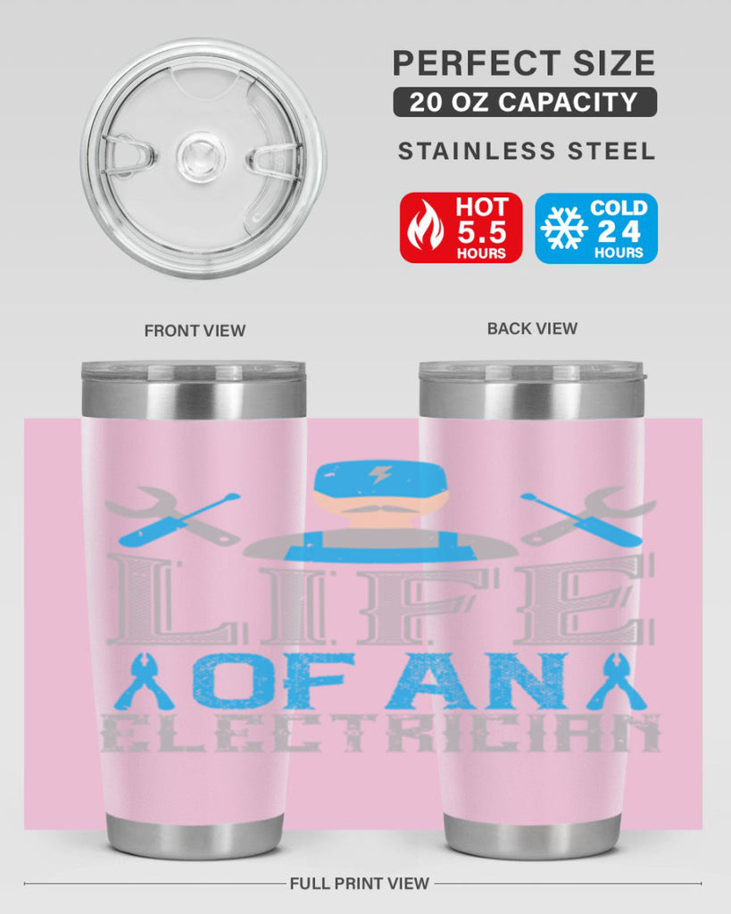 Life of an electrician Style 26#- electrician- tumbler