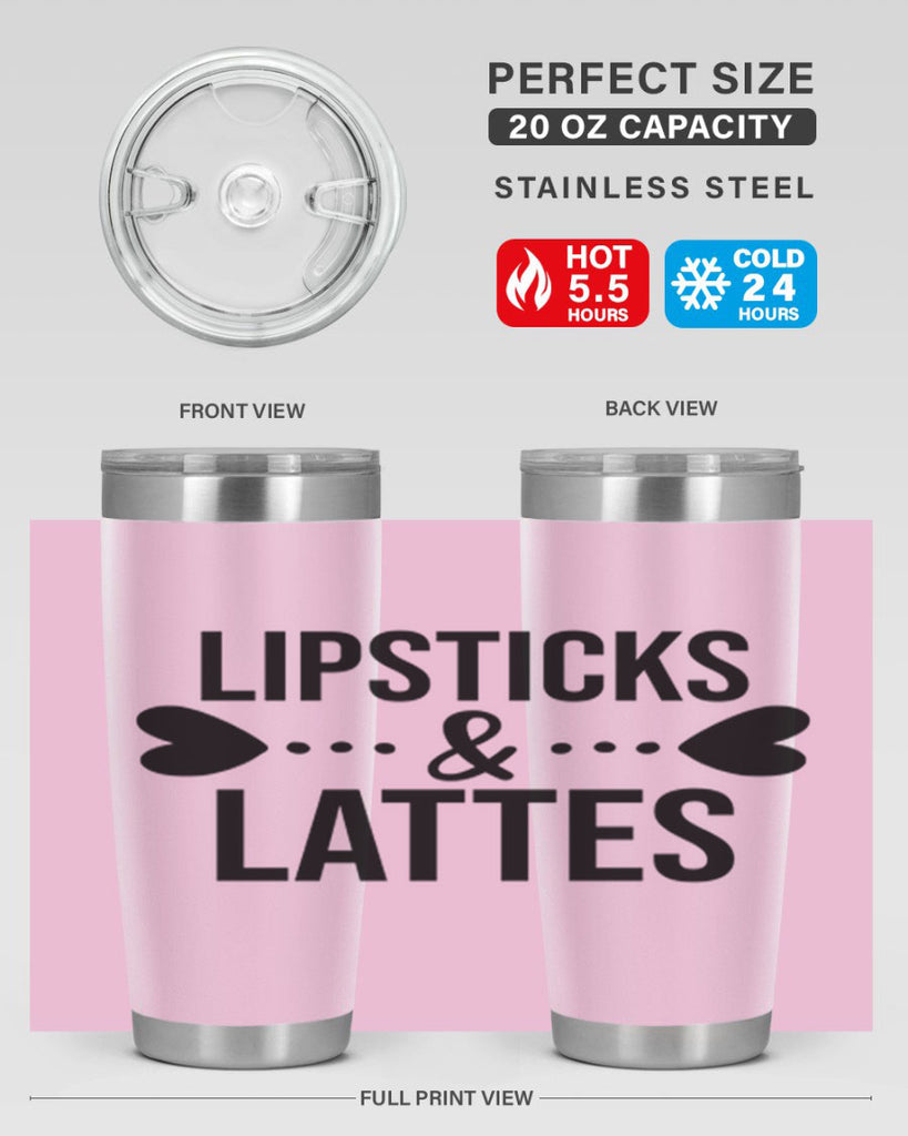 Lipsticks Lattes 114#- fashion- Cotton Tank