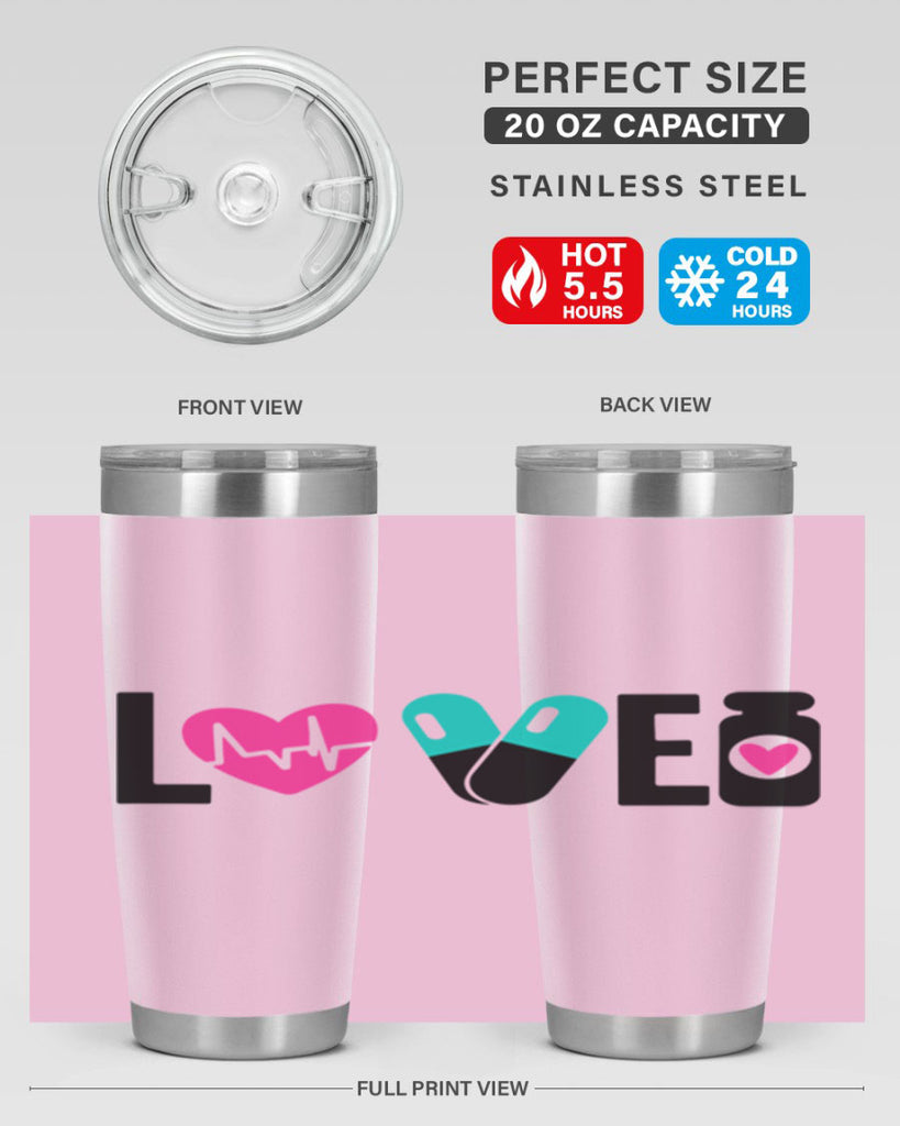Love Style Style 136#- nurse- tumbler