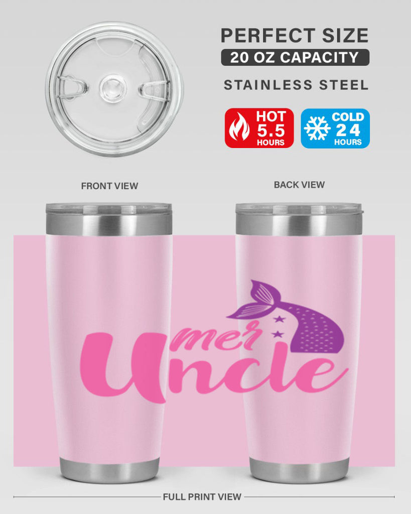 Mer Uncle 347#- mermaid- Tumbler