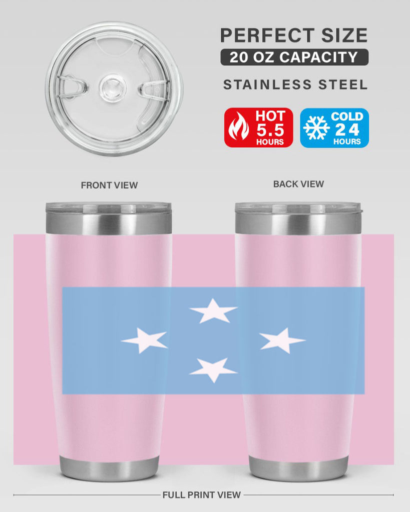 Micronesia 86#- world flags- Tumbler