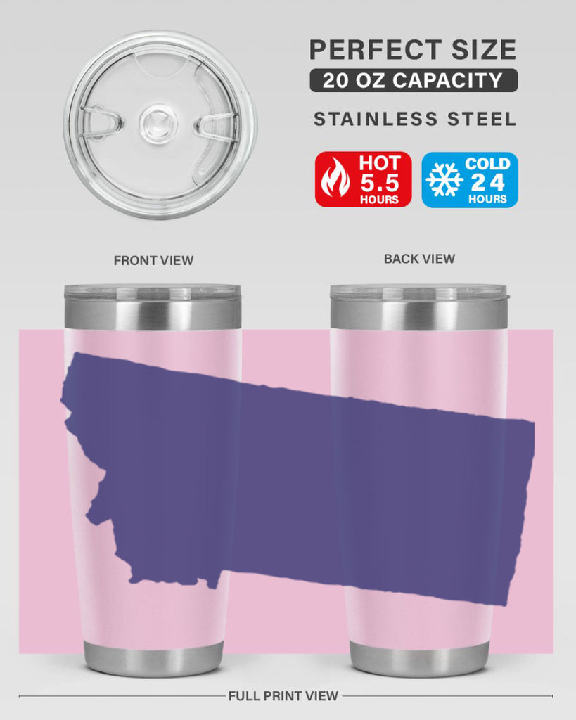 Montana 25#- stateflags- Tumbler