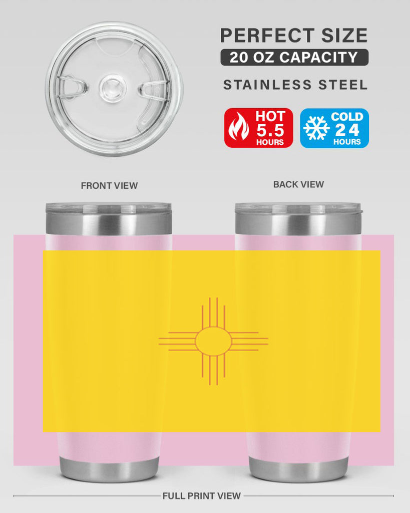 New Mexico 21#- Us Flags- Tumbler