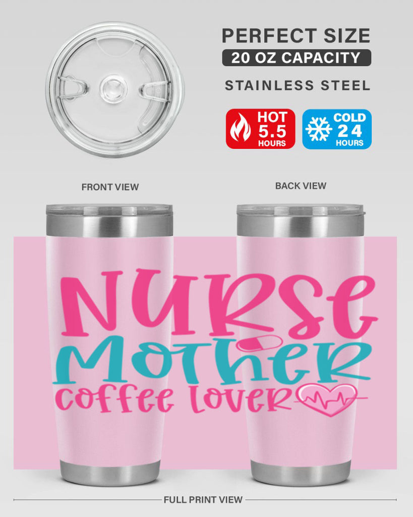 Nurse Mother Coffee Lover Style Style 99#- nurse- tumbler