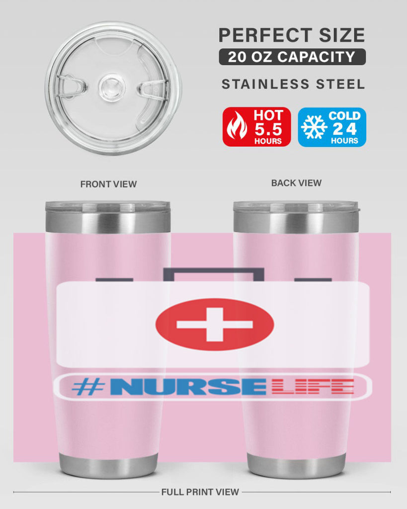 Nurse lifeTransperment png Style 405#- nurse- tumbler