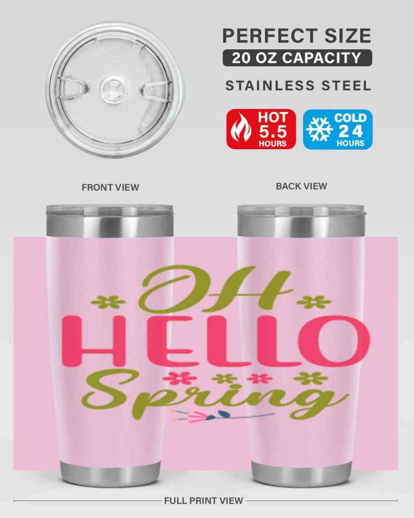 Oh Hello Spring 360#- spring- Tumbler