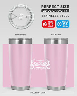 Owl Lover Wise Old Owl A TurtleRabbit 13#- owl- Tumblers