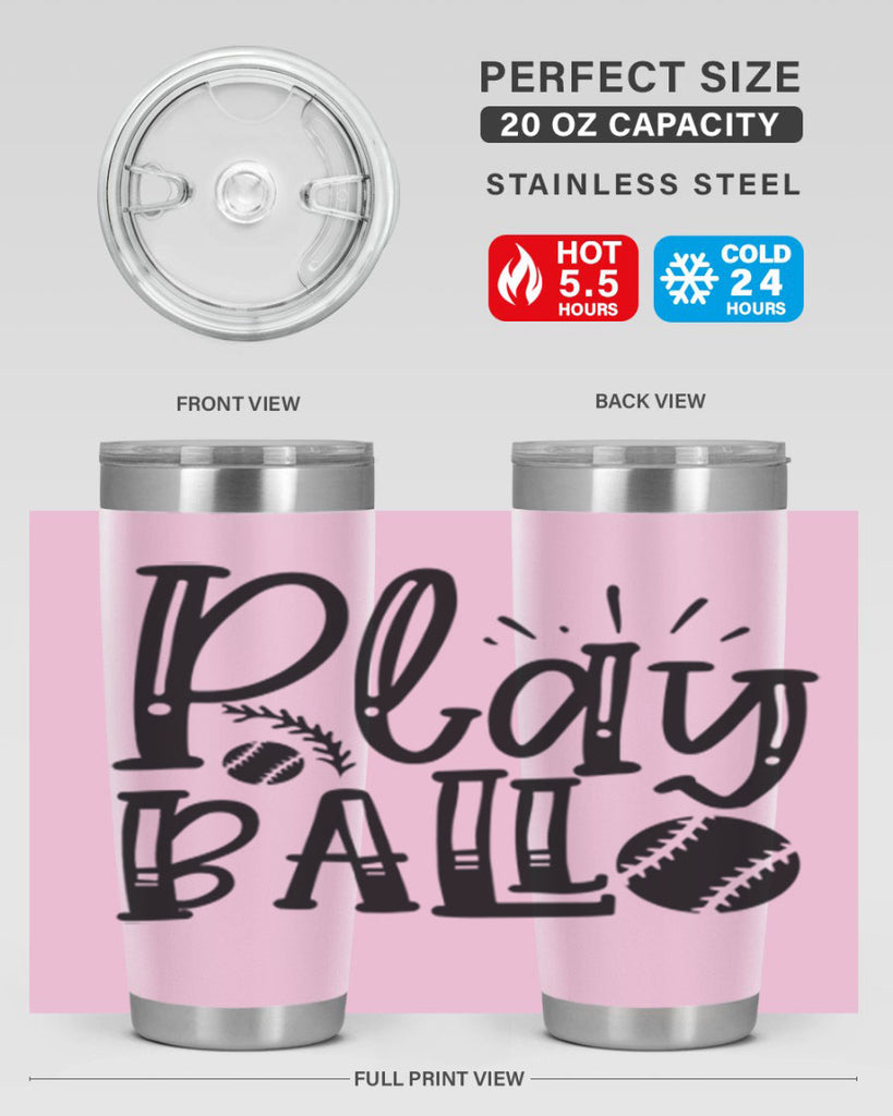 Play ball 2032#- baseball- Tumbler