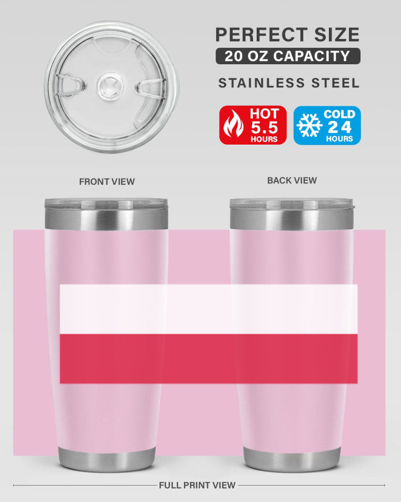 Poland 58#- world flags- Tumbler