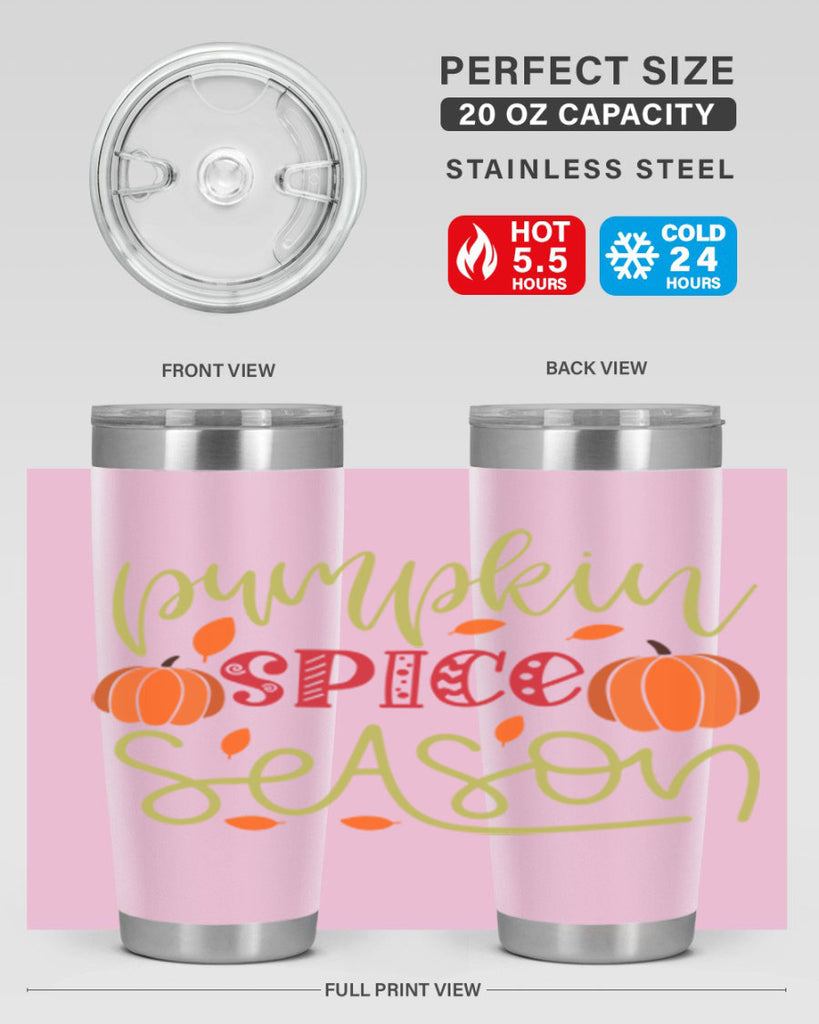 Pumpkin Spice Season 558#- fall- Tumbler