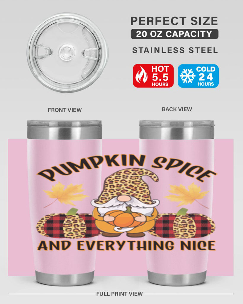 Pumpkin Spice and Everything Nice 534#- fall- Tumbler