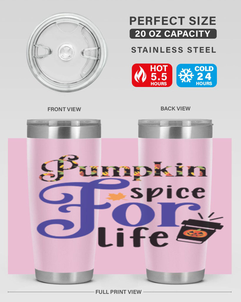 Pumpkinspiceforlife 566#- fall- Tumbler