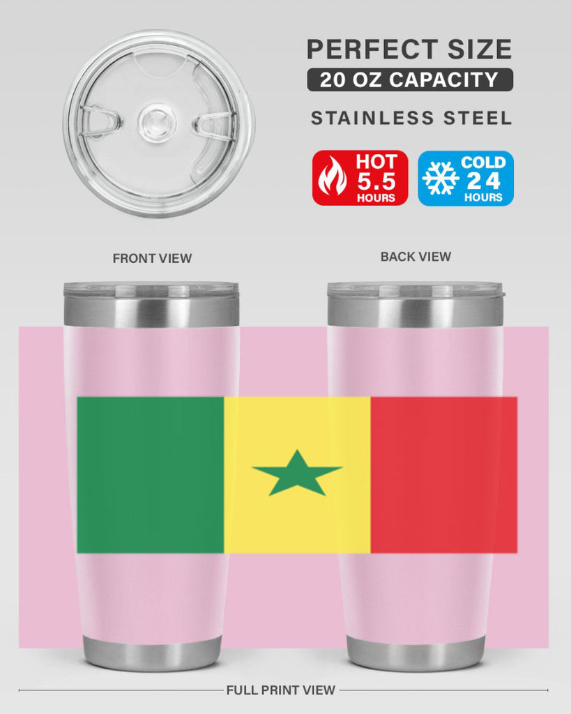 Senegal 45#- world flags- Tumbler