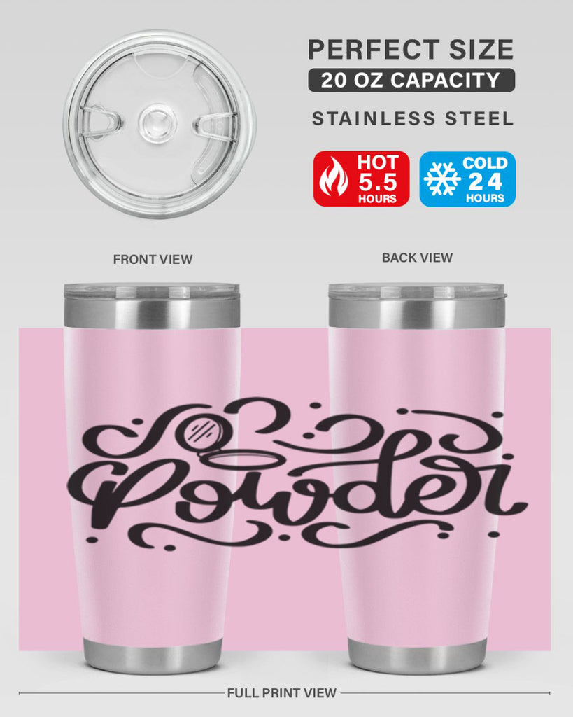 SinglePowder Style 24#- make up- Tumbler