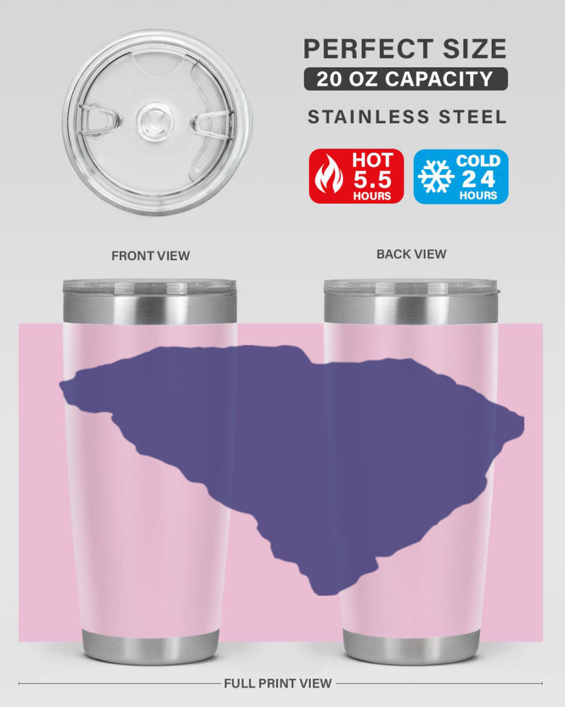 South Carolina 11#- stateflags- Tumbler