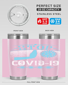Stop covid Style 22#- corona virus- Tumbler