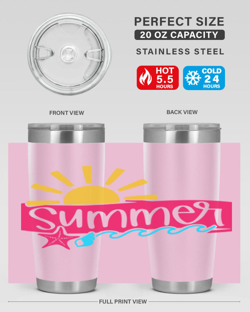 Summer Style 25#- summer- Tumbler