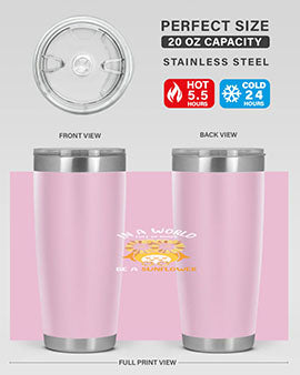 Sunflower Owl In A World A TurtleRabbit 18#- owl- Tumblers