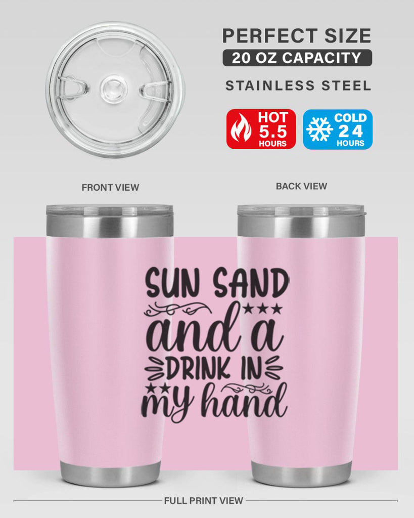 Sunsandandadrink 482#- zodiac- Tumbler