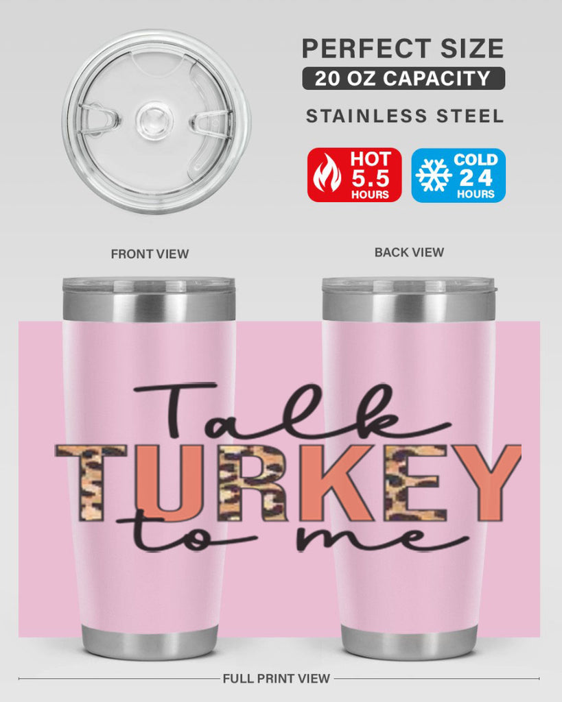 Talk turkey to me 595#- fall- Tumbler