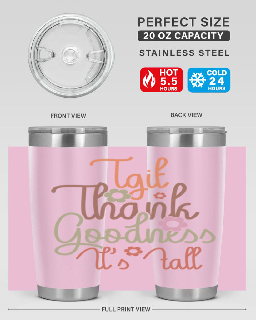 Tgif Thank Goodness Its Fall 596#- fall- Tumbler