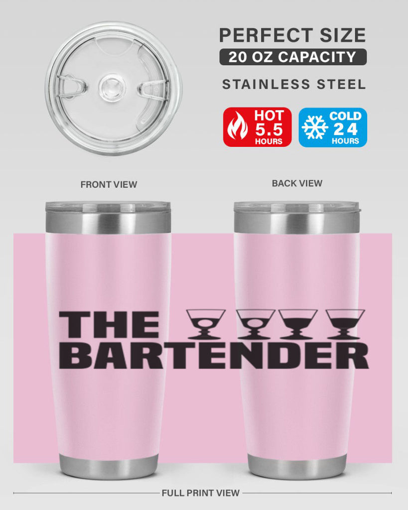 The bartender Style 12#- bartender- tumbler