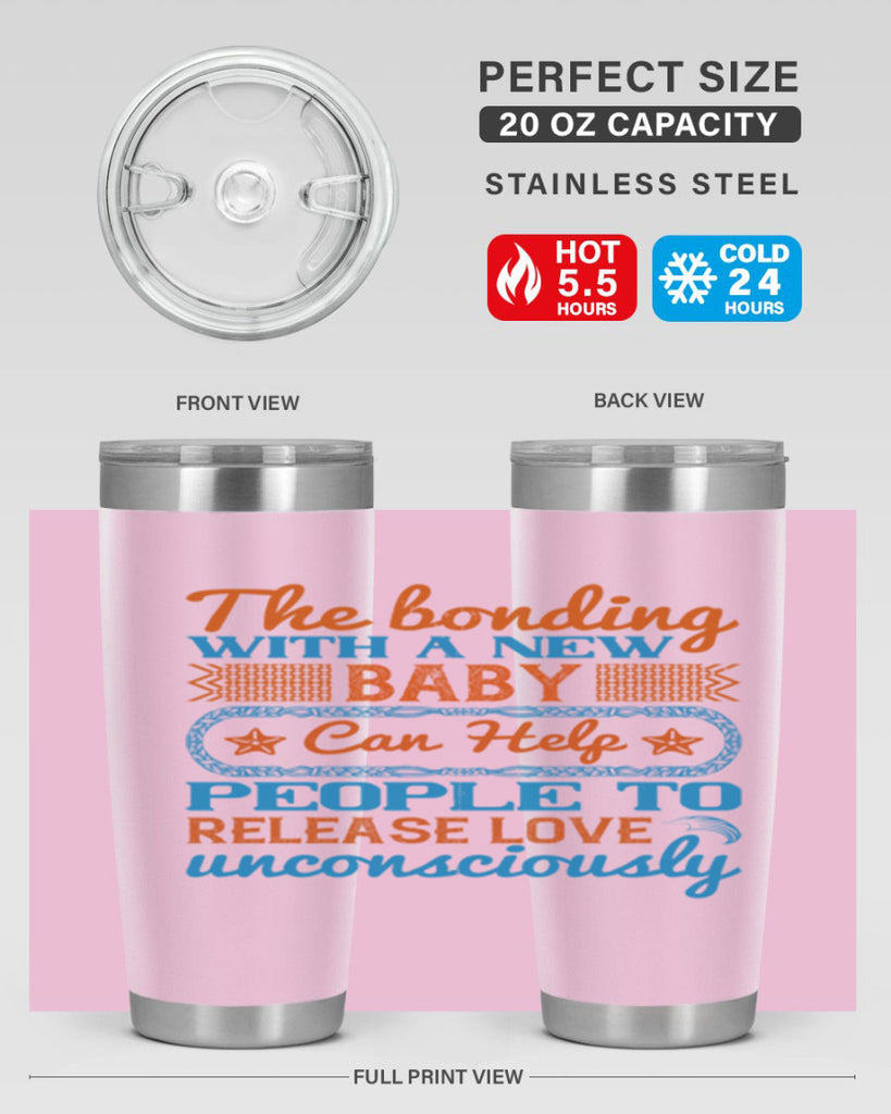 The bonding with a new baby can help people to release love unconsciously Style 7#- baby- tumbler