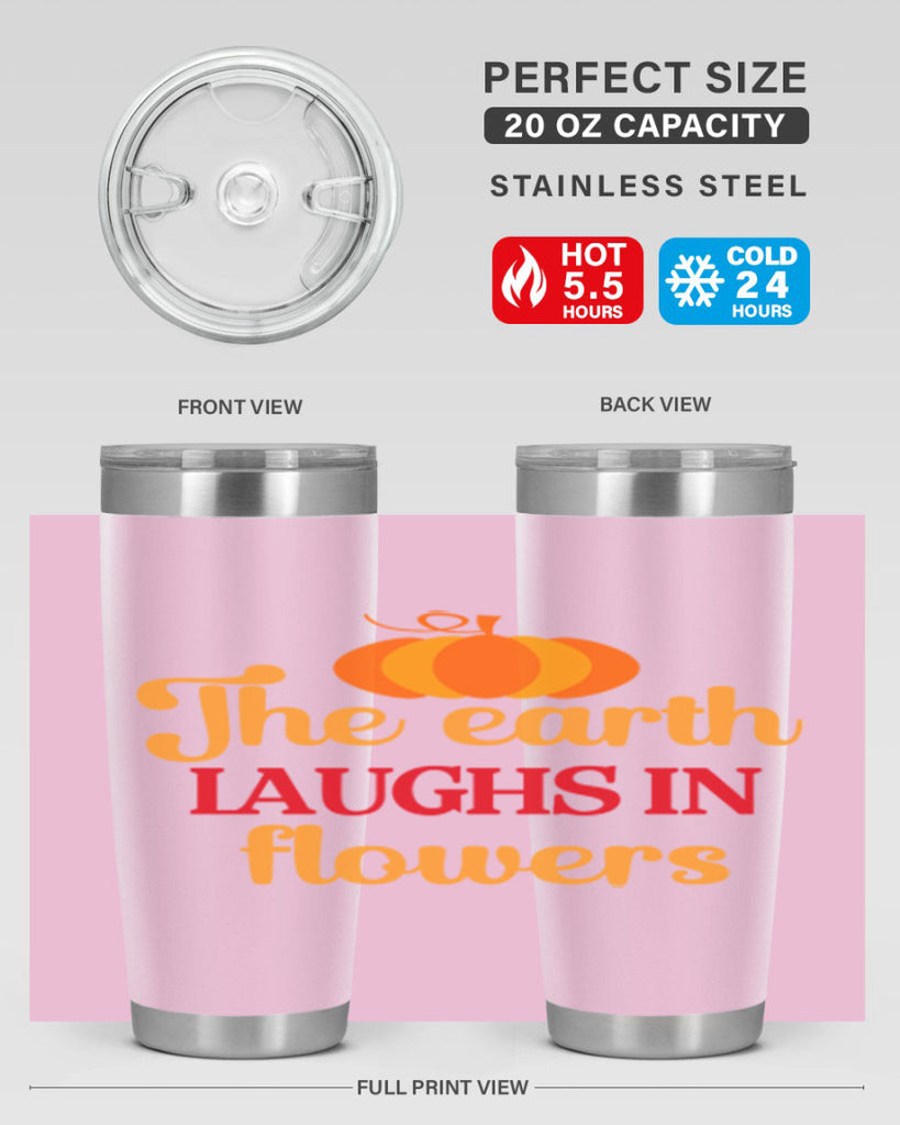 The earth laughs in flowers 538#- spring- Tumbler