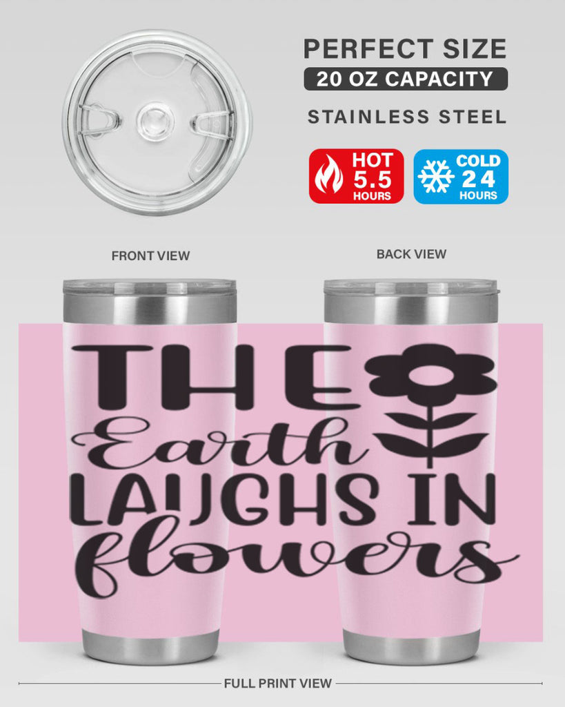 The earth laughs in flowers 548#- spring- Tumbler