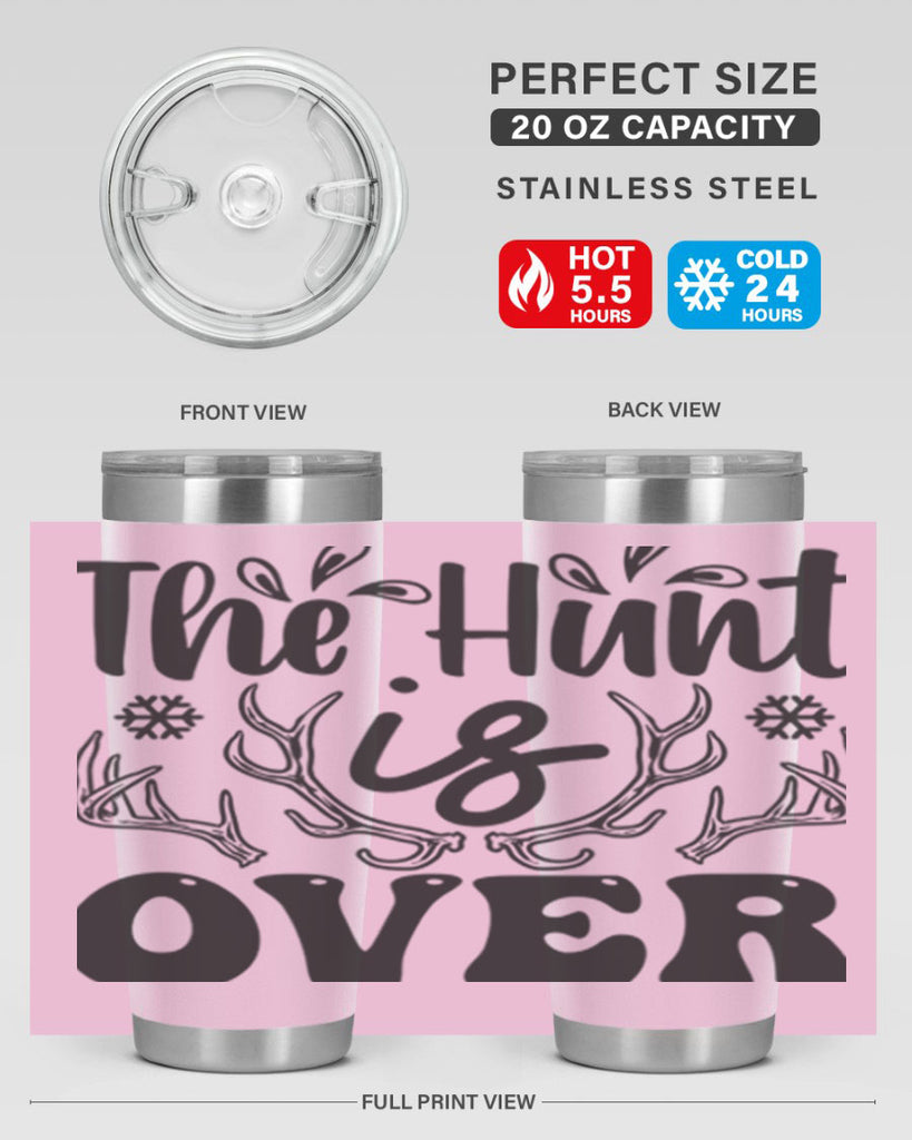 The hunt is over 403#- winter- Tumbler