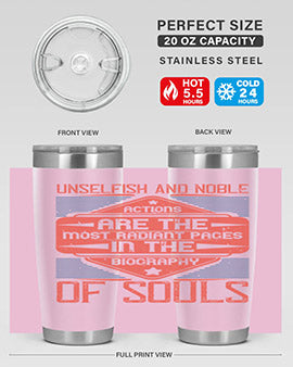 Unselfish and noble actions are the most radiant pages in the biography of souls Style 19#- volunteer- Tumbler