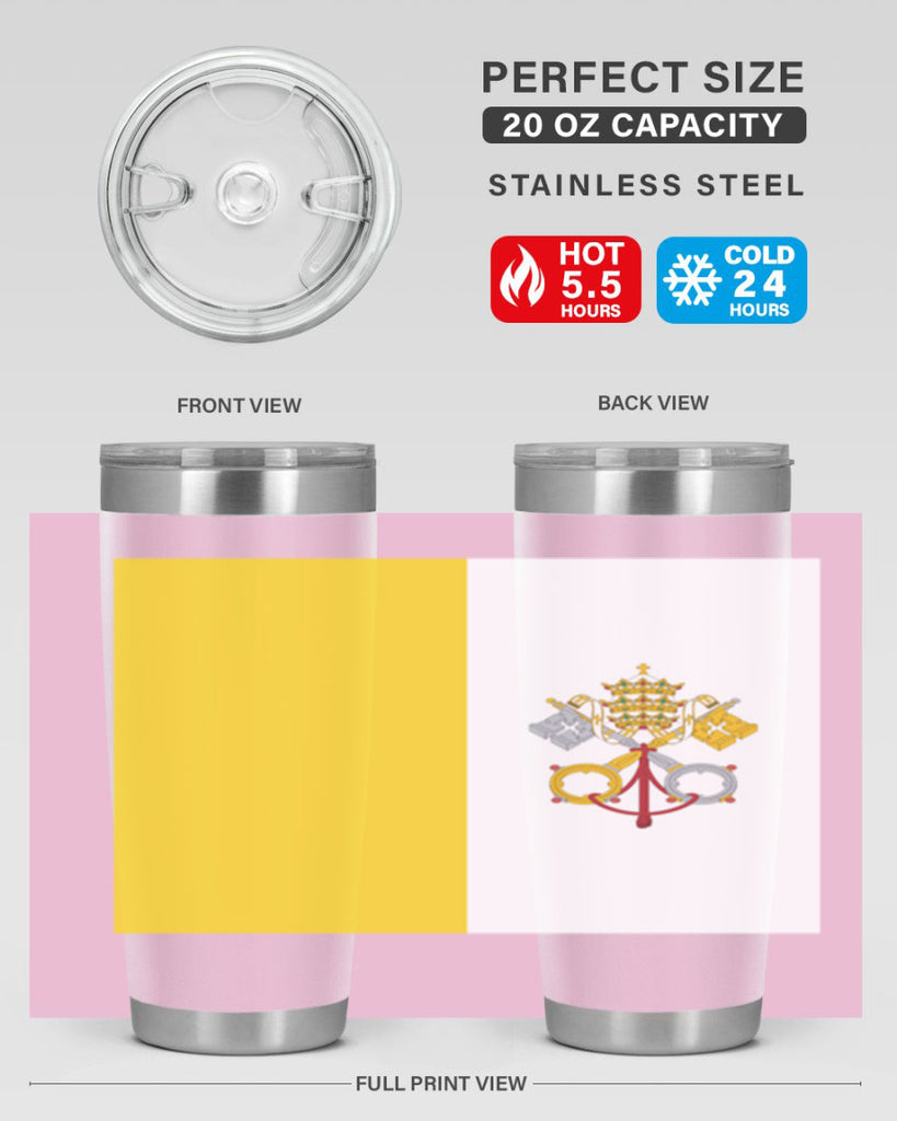 Vatican City 6#- world flags- Tumbler