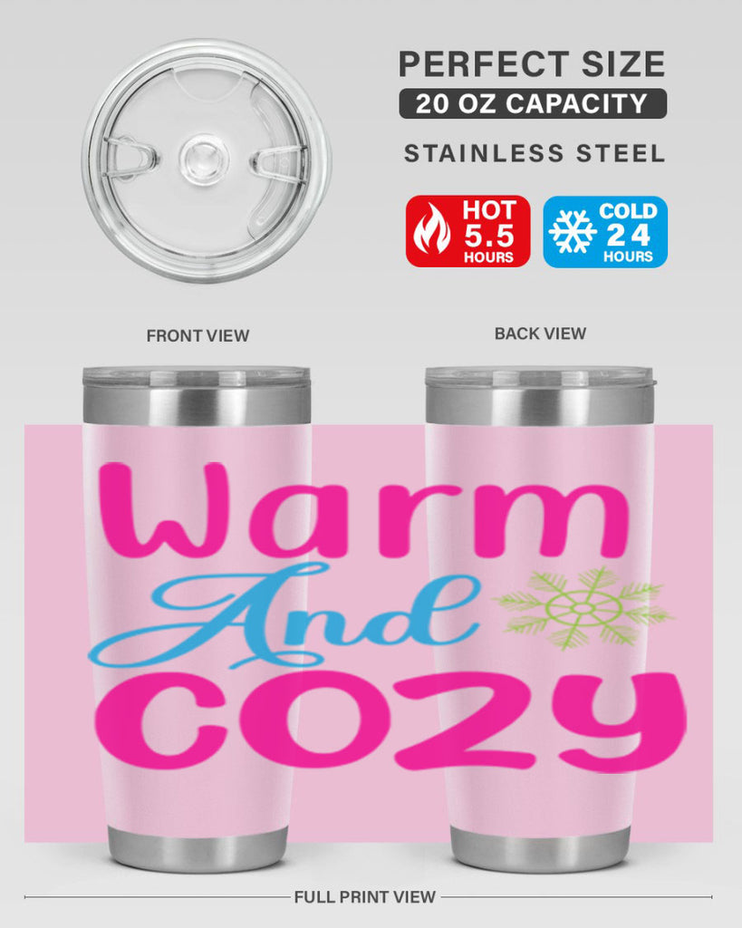 Warm And Cozy 446#- winter- Tumbler