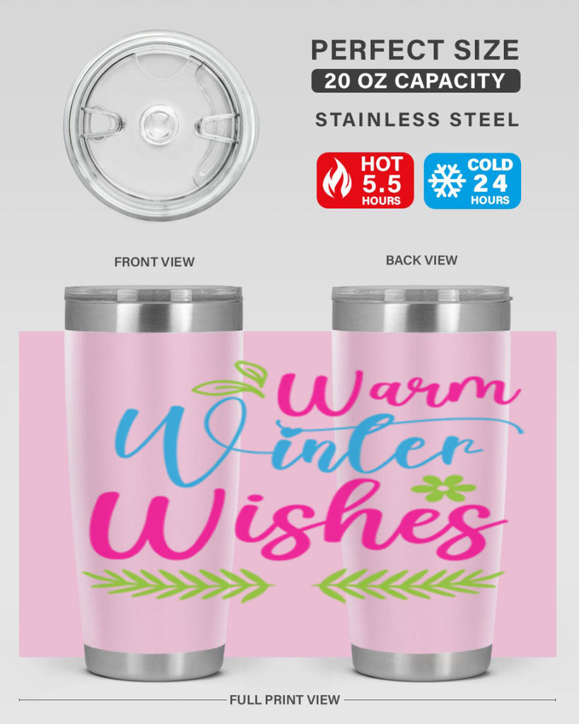 Warm Winter Wishes 450#- winter- Tumbler