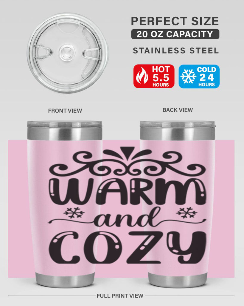 Warm and Cozy 460#- winter- Tumbler