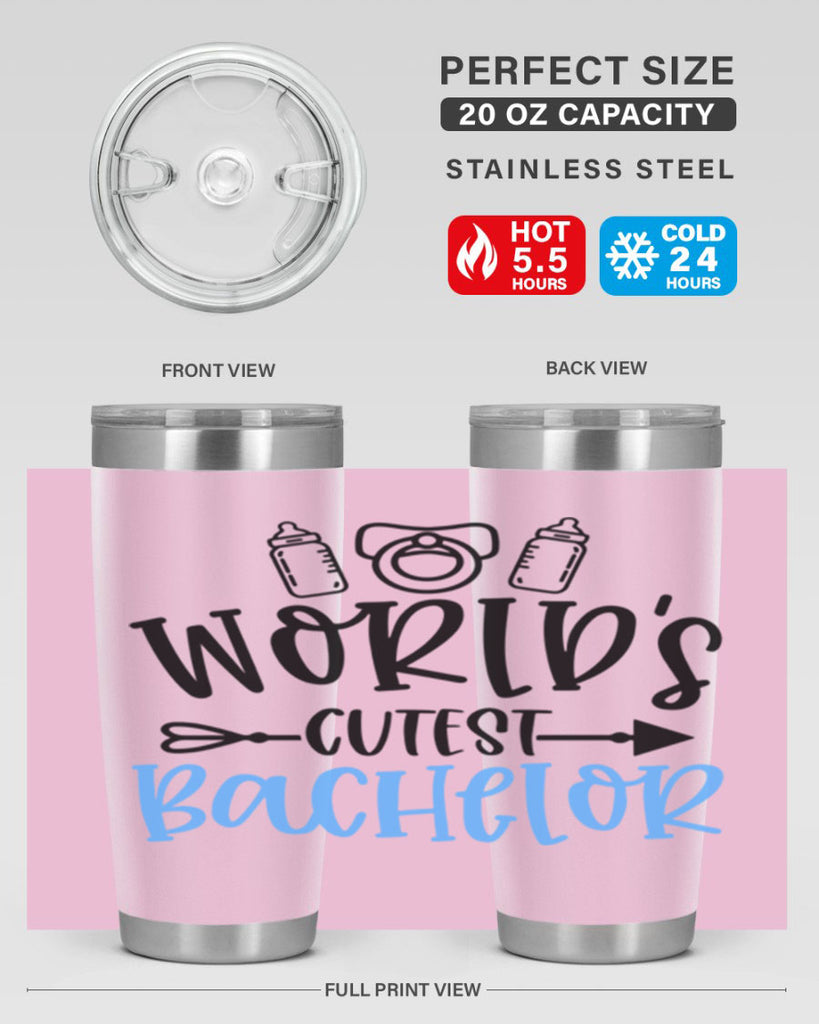 Worlds Cutest Bachelor Style 13#- baby- tumbler