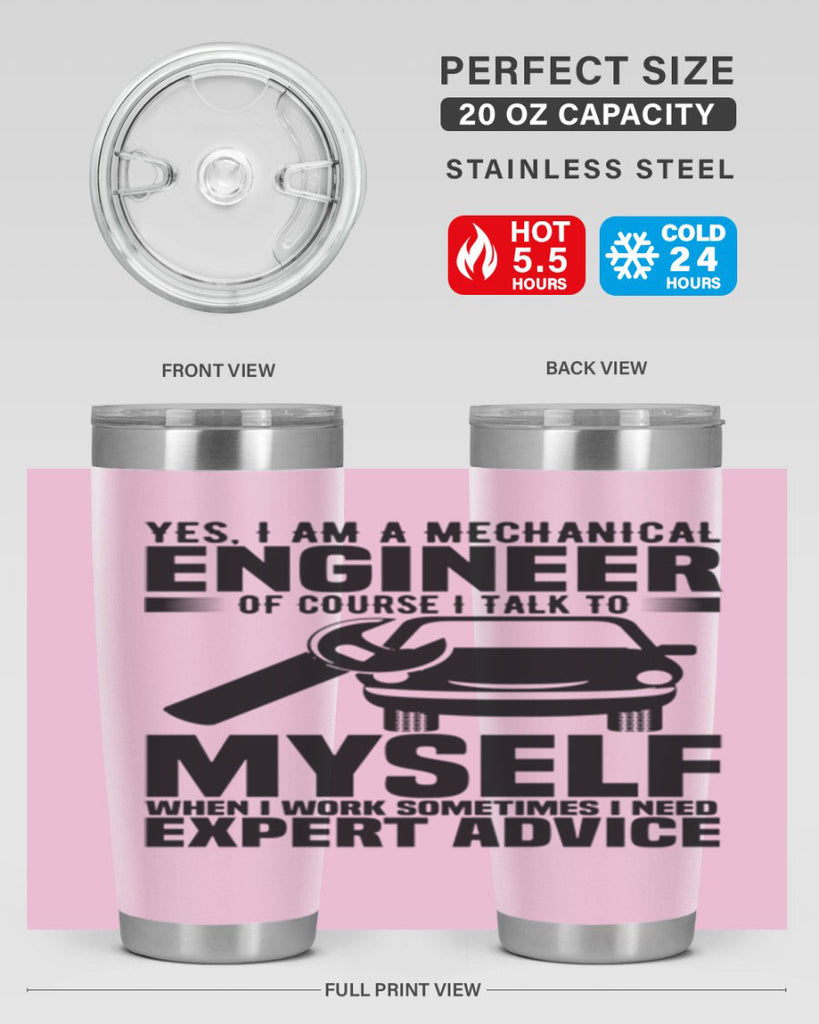 Yes I Am A Mechanical Style 1#- engineer- tumbler