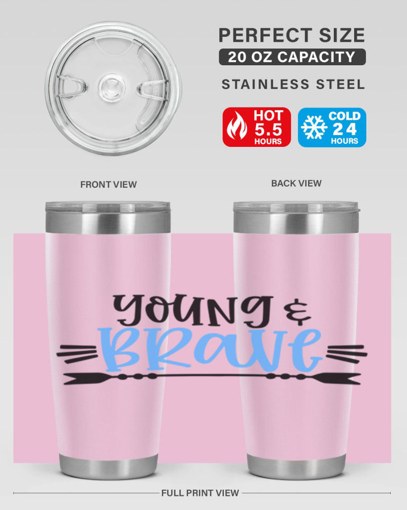 Young Brave Style 11#- baby- tumbler