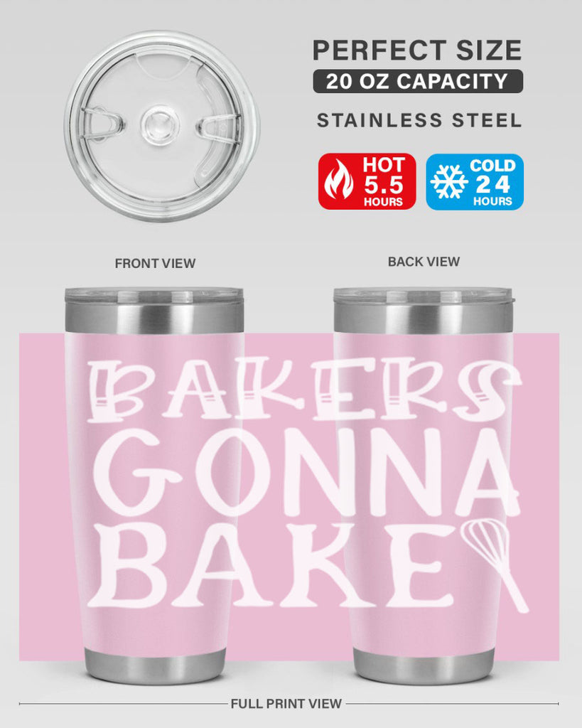 bakers gonna bake 58#- kitchen- Tumbler