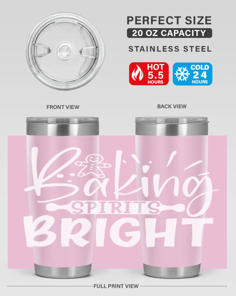 baking spirits bright 53#- kitchen- Tumbler